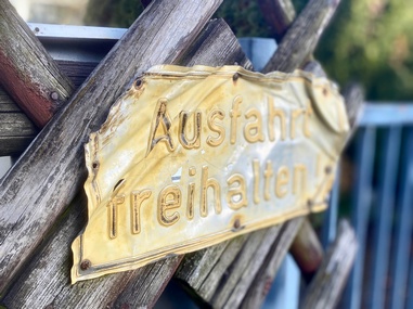 Vintage sign (out of stock!)